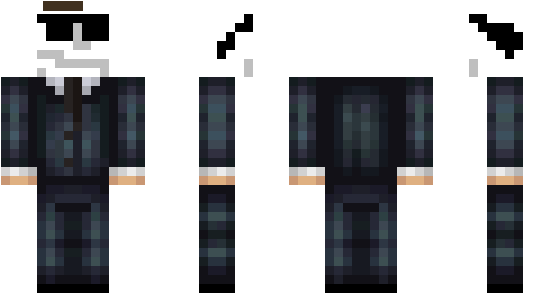 Minecraft Skin Moonman - Nicsterv Minecraft Skin (600x348), Png Download