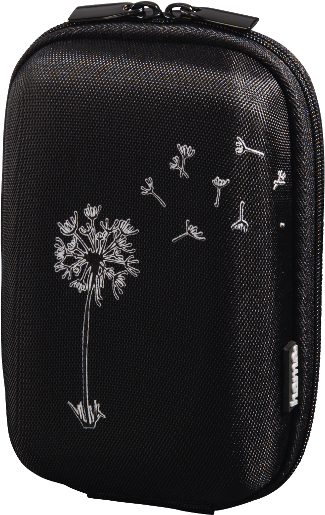 "hardcase Meadow" Camera Bag, 80 M, Black - Hama Kameratasche Hardcase Meadow, 80 J, Schwarz (1100x1100), Png Download