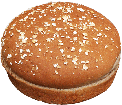 Bun Png - Whole Wheat Bun Png (400x337), Png Download