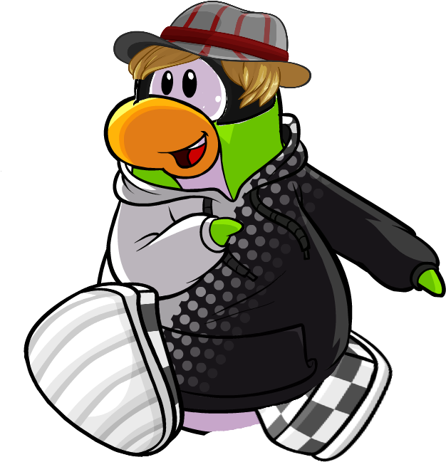 Custom Penguin - Club Penguin Custom Penguins (635x726), Png Download