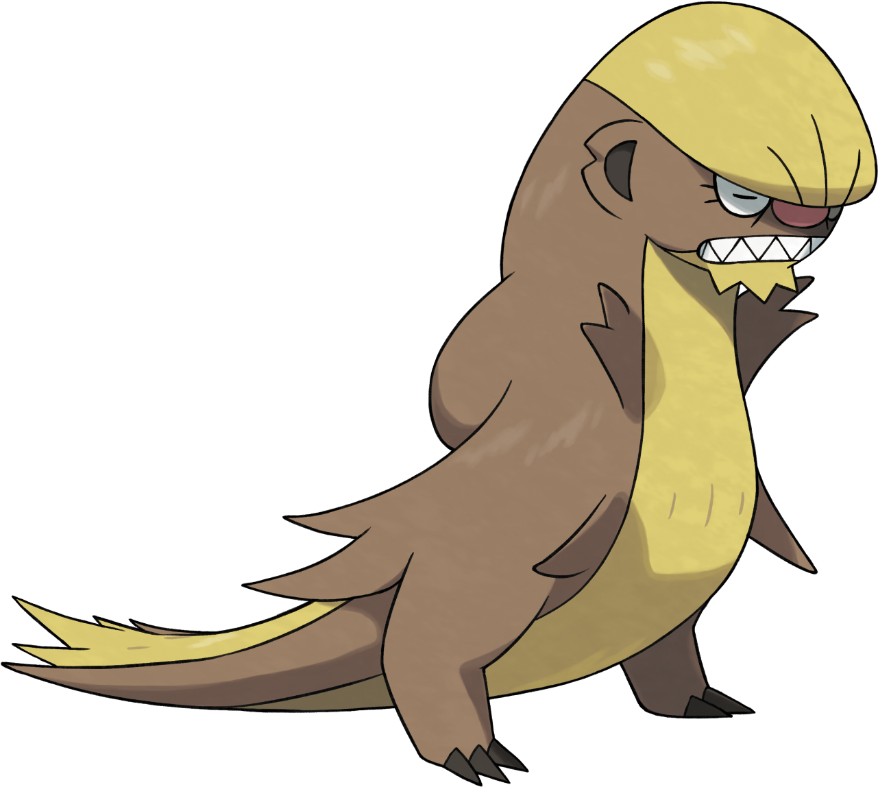 When It Finds A Trace Of Its Prey, It Patiently Stakes - Pokemon Sun And Moon Trump (475x475), Png Download