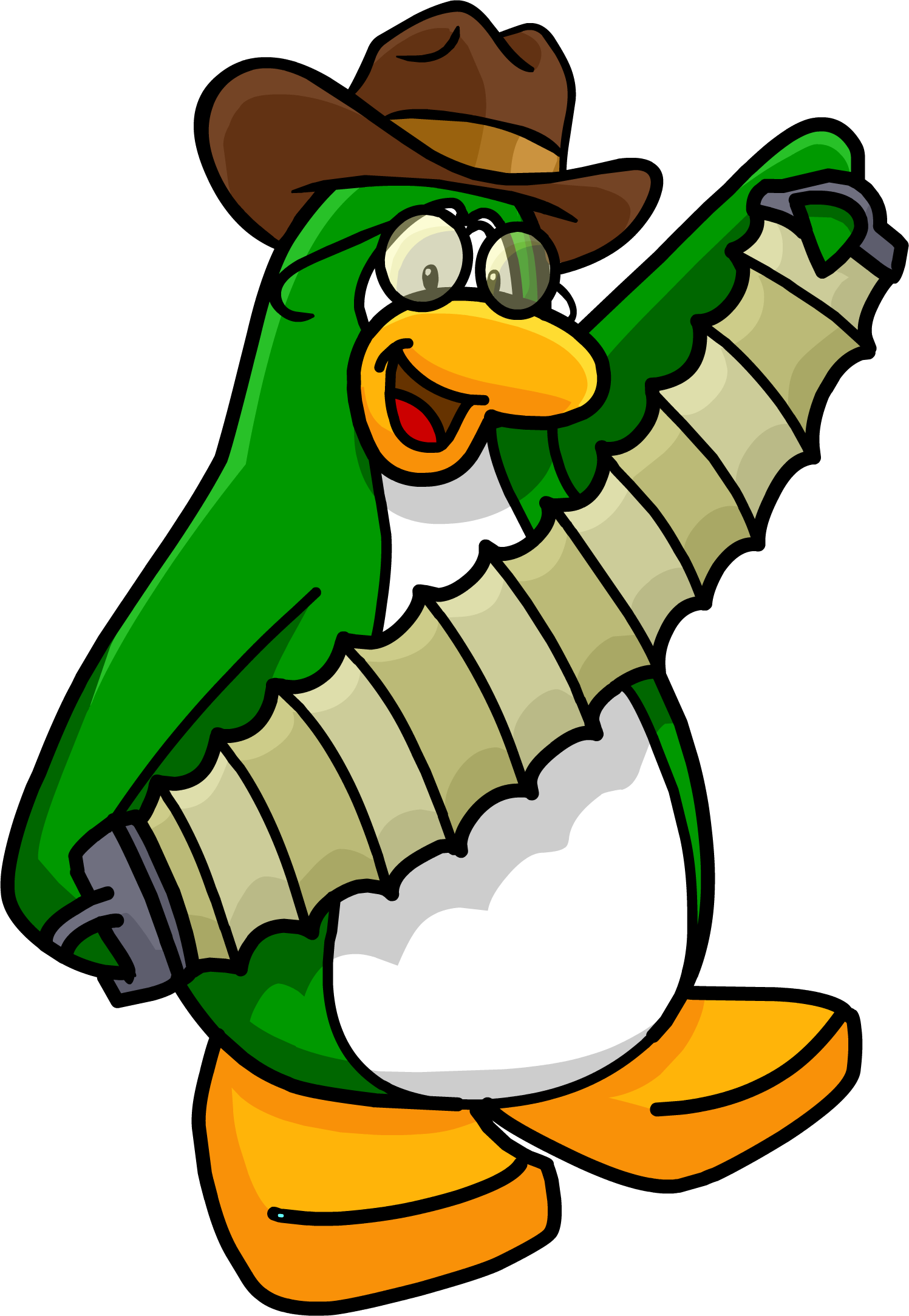 Drum Sticks Clipart Club Penguin - Club Penguin Petey (1497x2168), Png Download