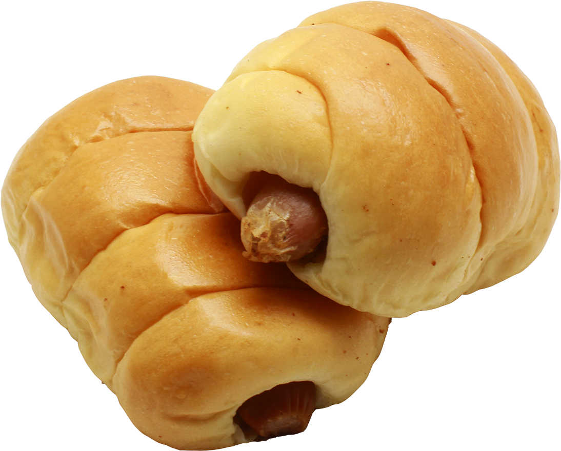 Sausage Bun - Sausage Bread Png (1134x992), Png Download
