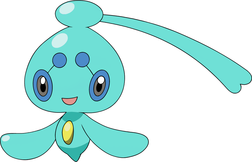 489 Phione Dp Shiny - Pokemon Phione (1000x644), Png Download