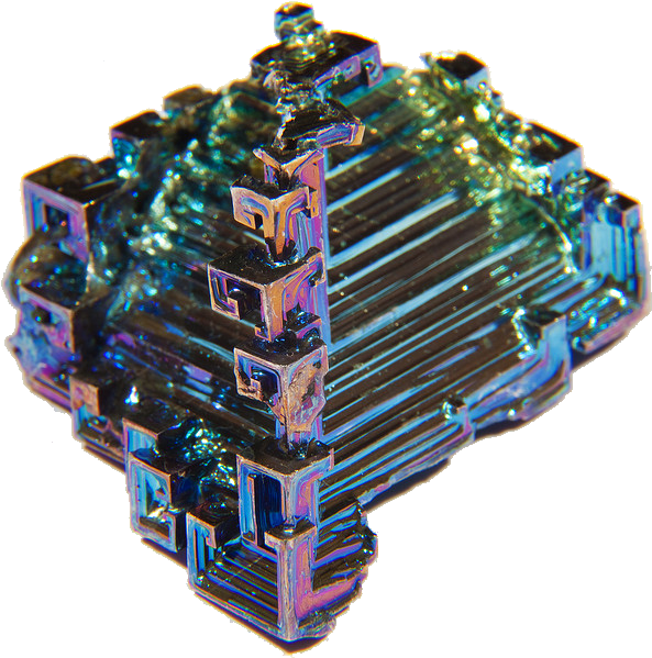 Clipart Library Library Elements Of The Periodic Table - Bismuth Real Life (640x614), Png Download