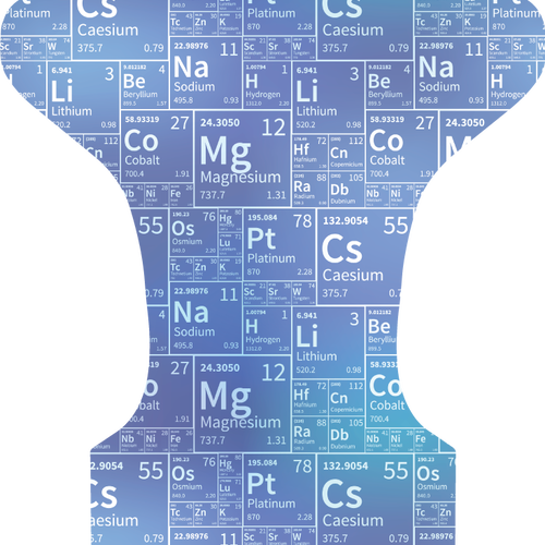 Periodic Table Pocket Diaper By Bumbum Babies - Diagram (500x500), Png Download