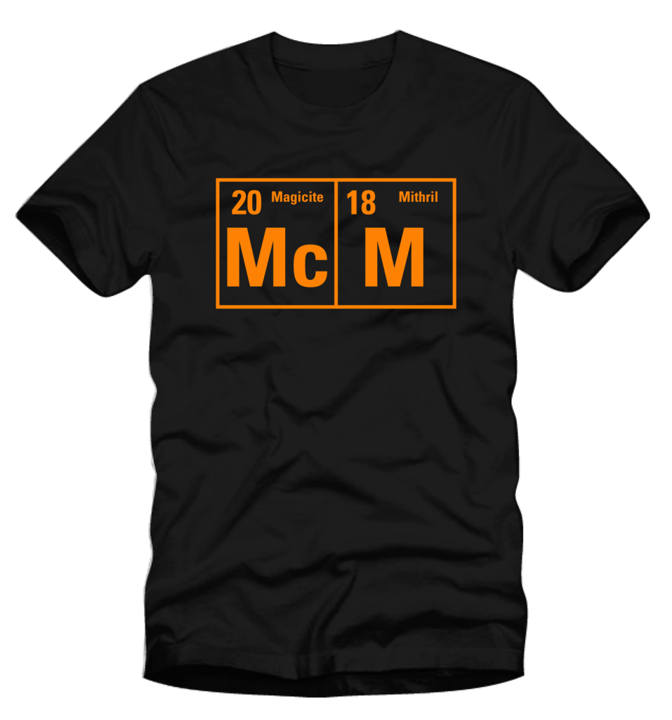 Mcm Periodic Table T-shirt - Star Wars T Shirt The Last Jedi (957x1024), Png Download