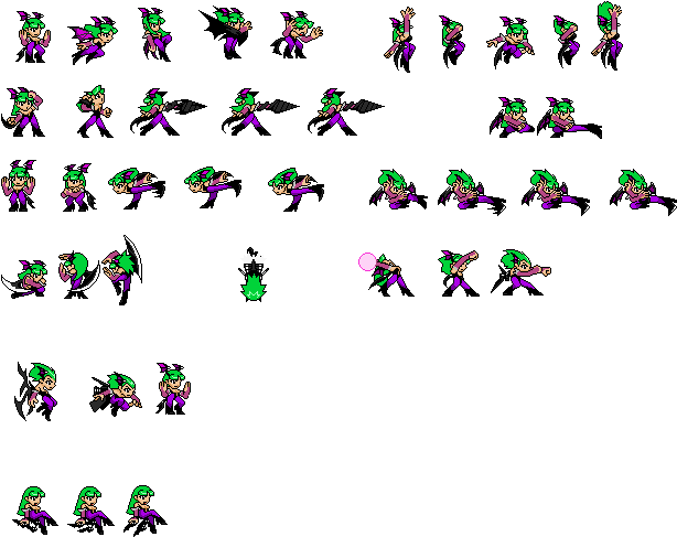 I'm Currently Revamping Morrigan's Ngpc/svc Motm Sprites - Mugen Morrigan Sprites (662x616), Png Download