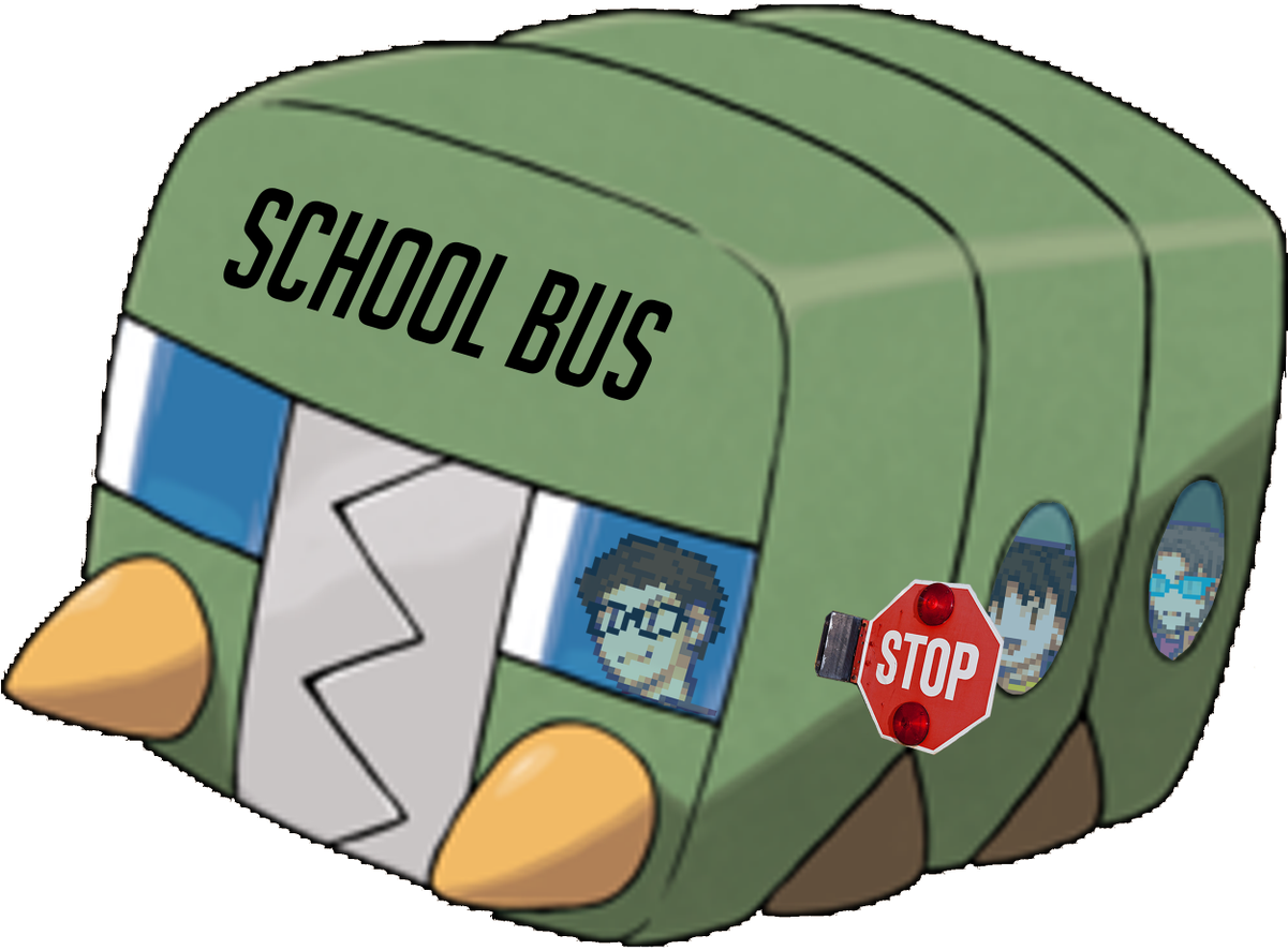 Obsidianwasp On Twitter - Pokemon Sun Bus Pokemon (1200x1200), Png Download