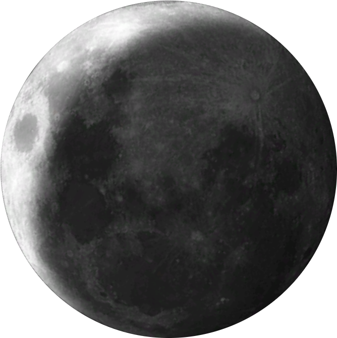Thumb Image - Png De La Luna (765x730), Png Download