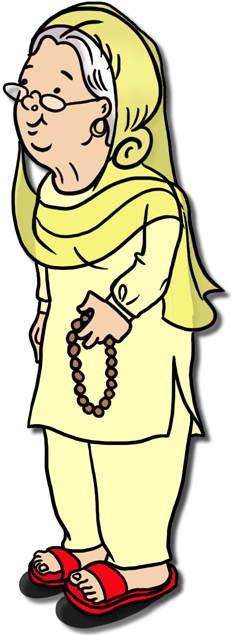 Nani Amma - Character (239x636), Png Download