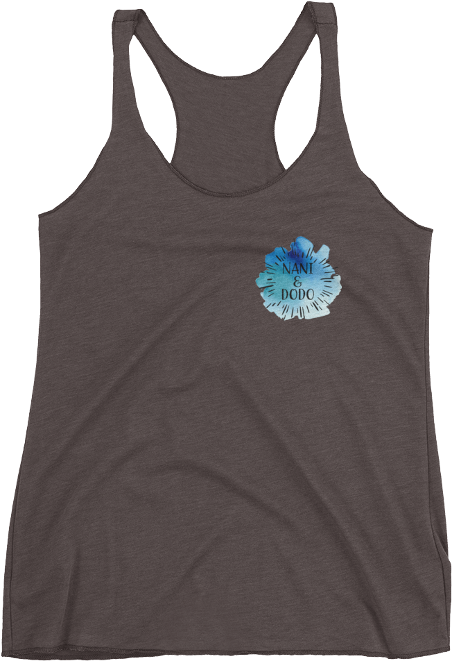 Women's Racerback Tank With Nani And Dodo Logo - Aboutthatprint Everything Hurts And I'm Dying Tank, (1000x1000), Png Download