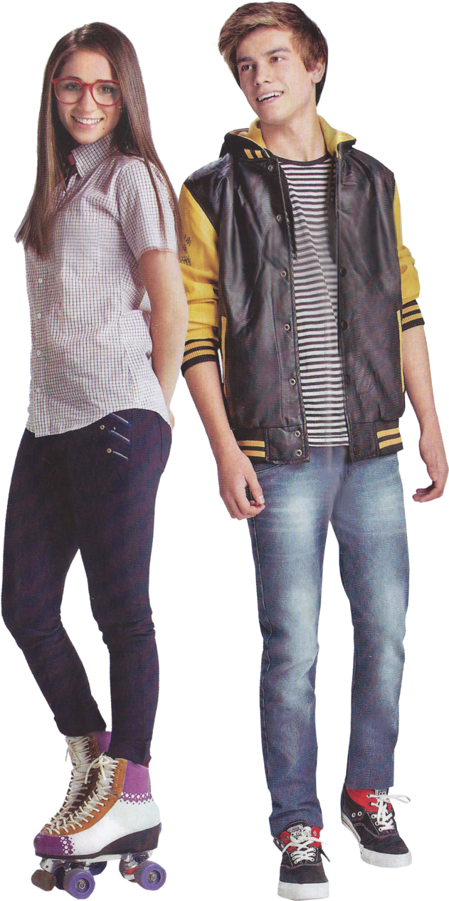 Free Download Gaston Soy Luna Png Clipart Karol Sevilla - Imagenes De Soy Luna Nina Y Gaston (631x1266), Png Download