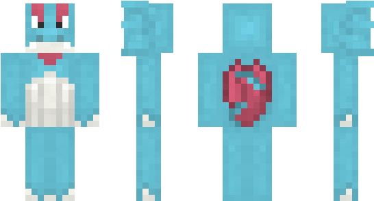 Minecraft Skin Salamence - Marvelous Chester Minecraft Skin (600x348), Png Download