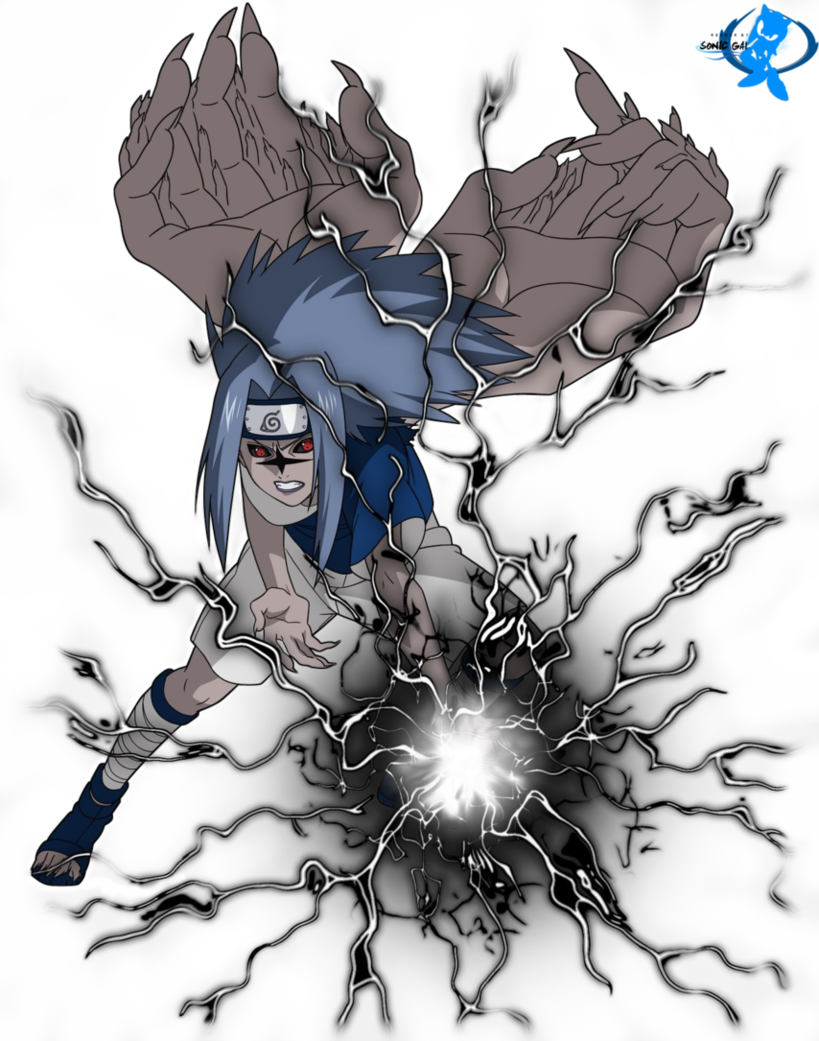 Curse Mark Sasuke (819x1041), Png Download