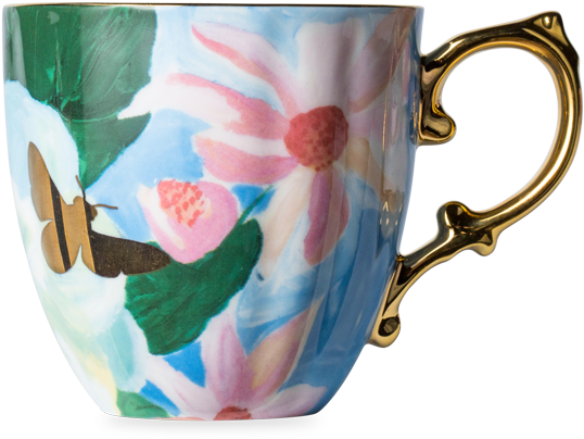 Bonnie & Neil Magnolia Pretty - Fine Bone China (555x555), Png Download