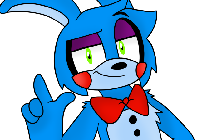 Fnaf Toy Bonnie Fan Art (631x451), Png Download