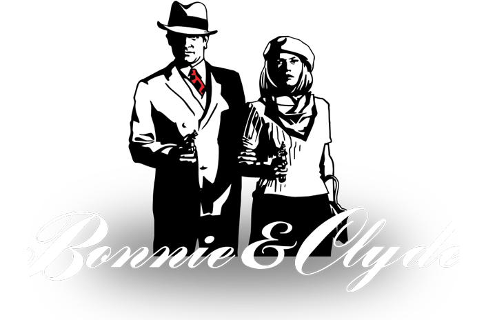 Bonnie And Clydes Pizzeria Horsham - Bonnie And Clyde Png (762x464), Png Download