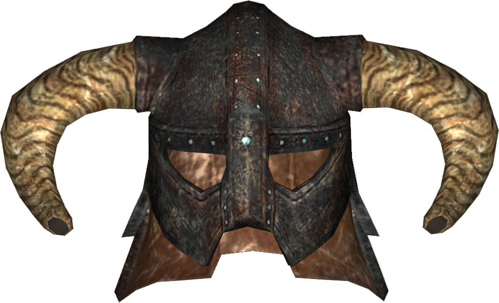 Dragonborn Helmet Png - Dovahkiin Helmet (977x593), Png Download