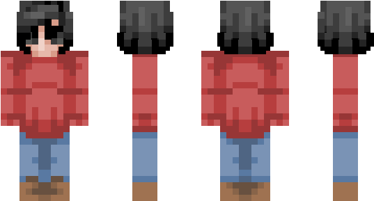 Minecraft Skin Weegeegamer64 - Graphic Design (600x348), Png Download