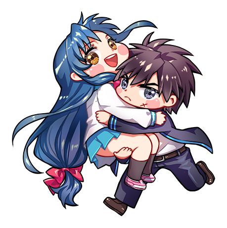 #fanart #art By Op #soukana #sousuke Sagara #kaname - Cartoon (500x500), Png Download