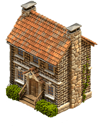 Country House Png (400x450), Png Download