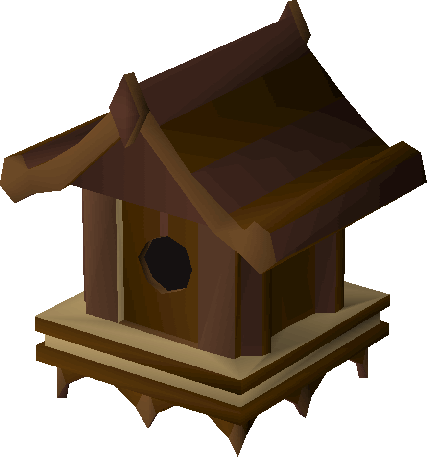 Mahogany Bird House Detail - Nest Box (872x934), Png Download