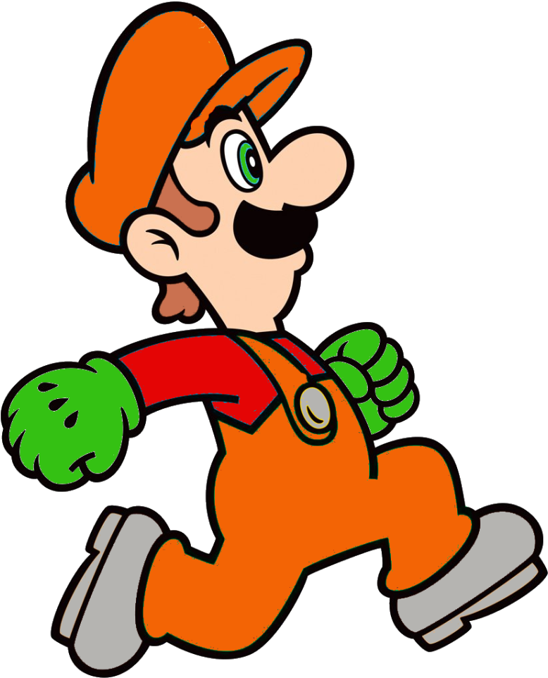 Mach Is In The Need For Speed, He Loves Cars And Food - Super Mario 2d Luigi (835x1023), Png Download