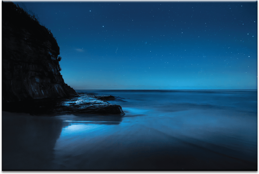 Starry Night - Sea (900x900), Png Download