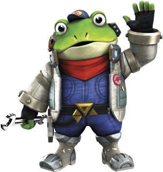 Slippy - Star Fox Zero Png (350x367), Png Download
