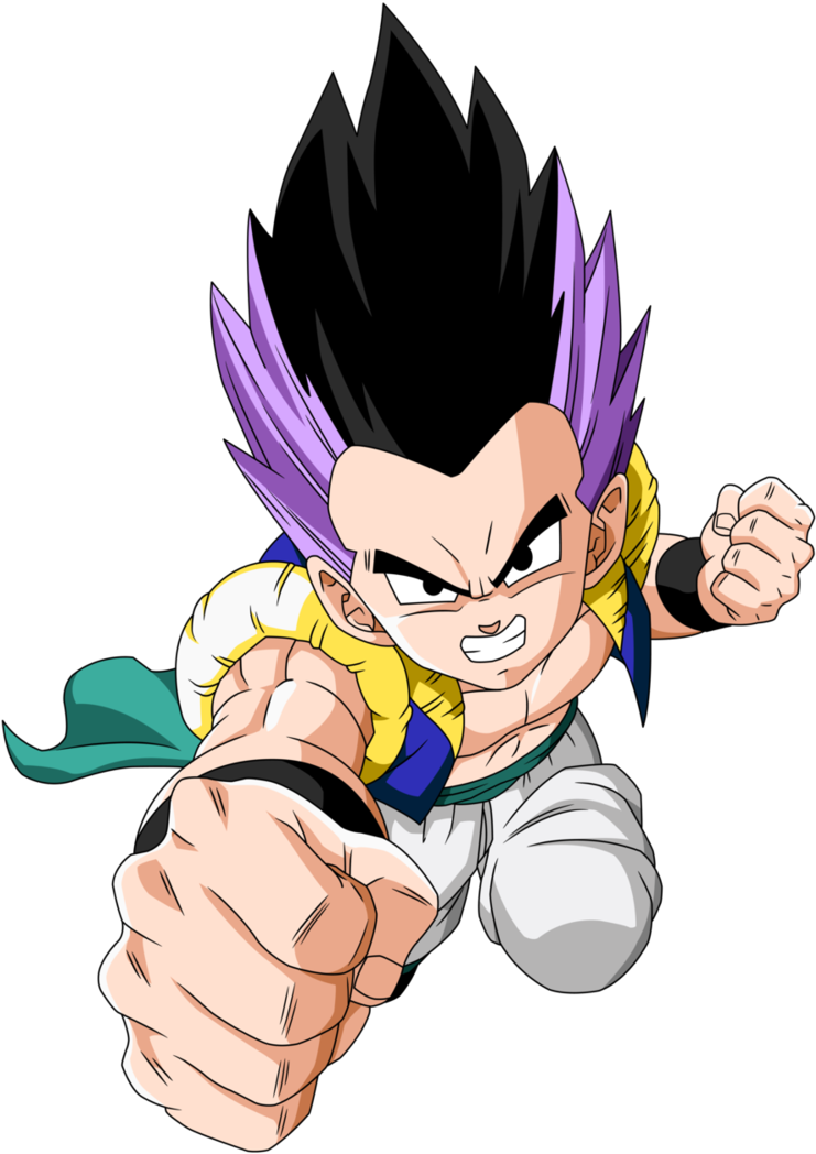 Gotenks - Gotenks Png (752x1063), Png Download