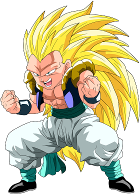 Gotenks Ssj3 Goten Ssj, Dbz, Dragon Ball Z, Naruto, - Dragon Ball Gotenks Ssj3 (344x427), Png Download