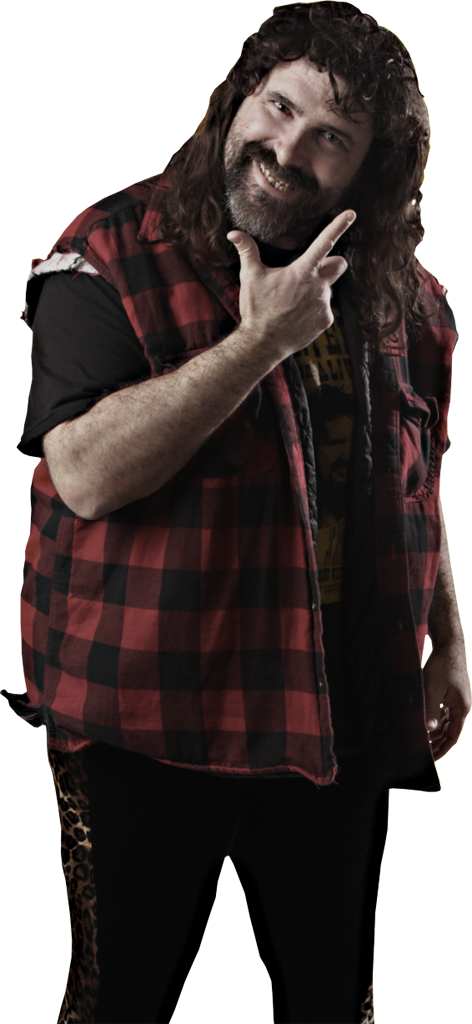 Mick Foley Transparent - Mick Foley (472x1024), Png Download