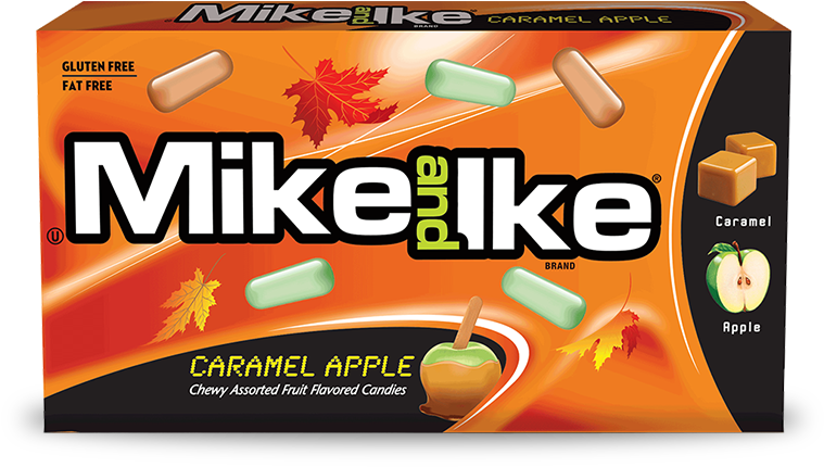Caramelapple - Mike And Ike Caramel Apple (866x469), Png Download
