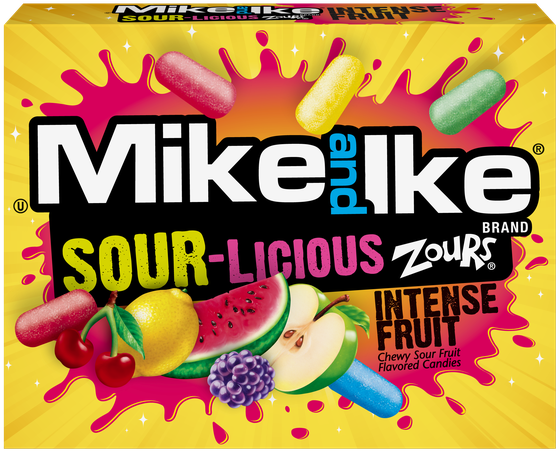 Mike And Ike Zours (750x750), Png Download