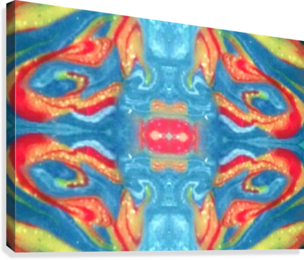 Ikewads139 Ike Andy Canvas Print - Modern Art (429x367), Png Download