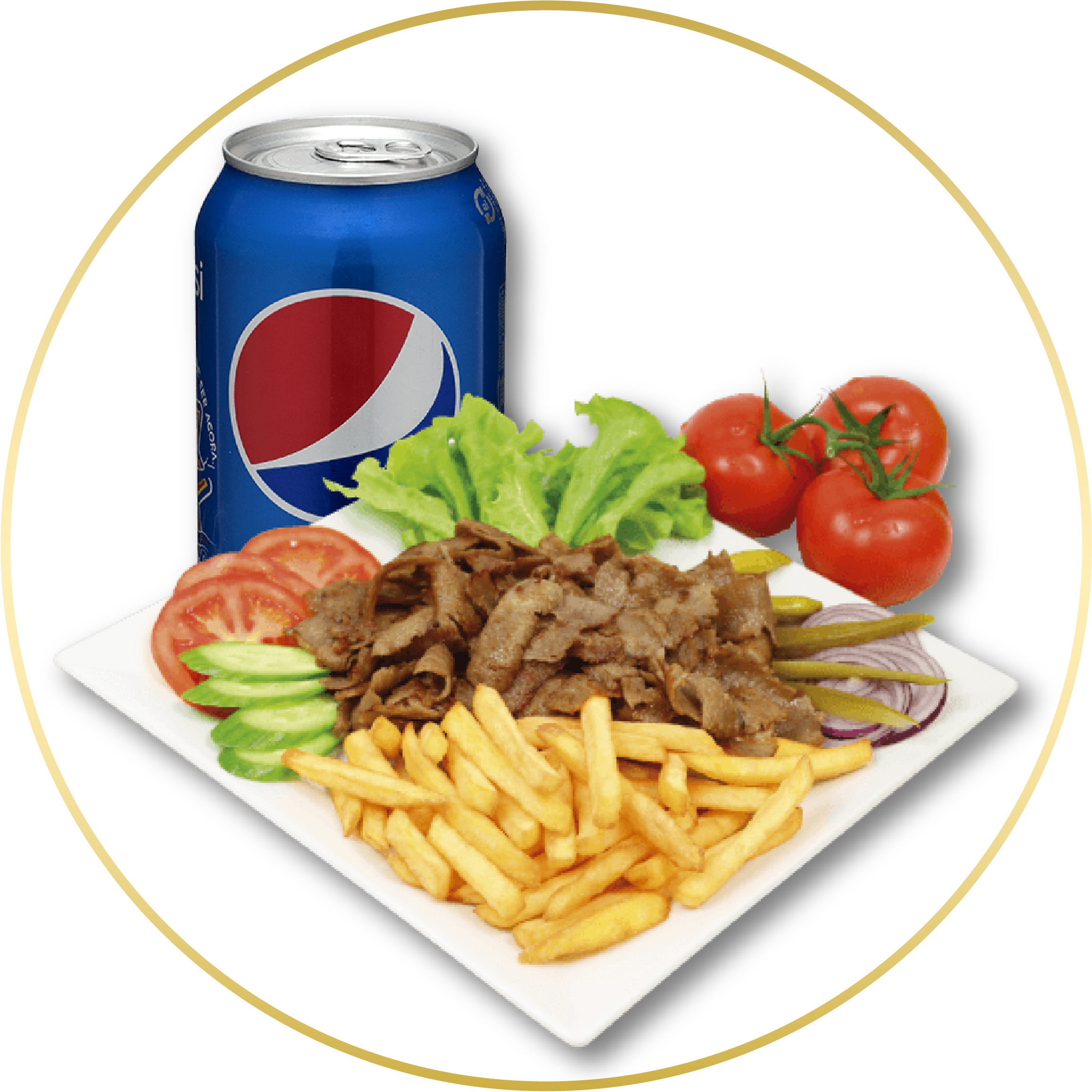 Menú Plato Kebab - Menu Plato Kebab (2326x2330), Png Download