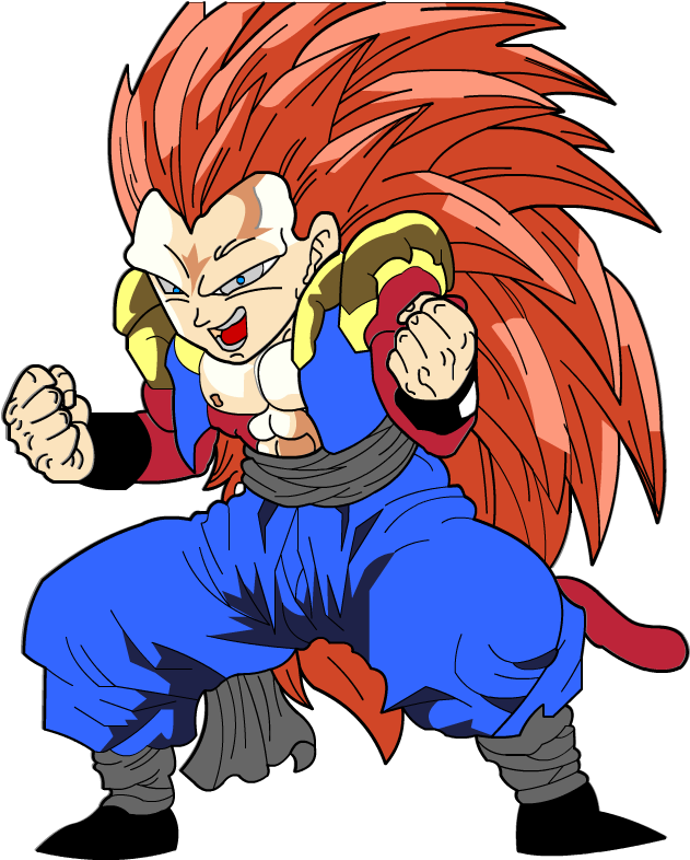 Imagenes De Gotenks Ssj4 (630x805), Png Download