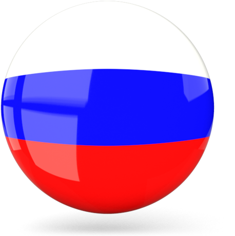 Illustration Of Flag Of Russia - Russia Flag Circle Png (640x480), Png Download