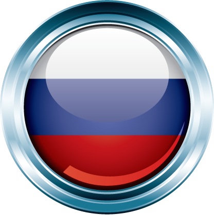 Russian Flag Circular - Flag Of Russia (416x419), Png Download