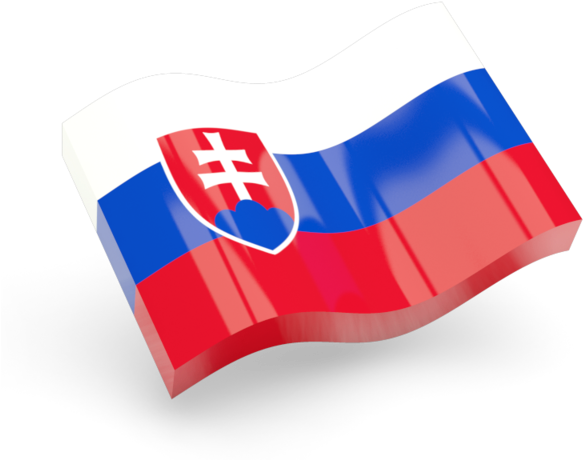 Slovakia Flag Transparent (640x480), Png Download