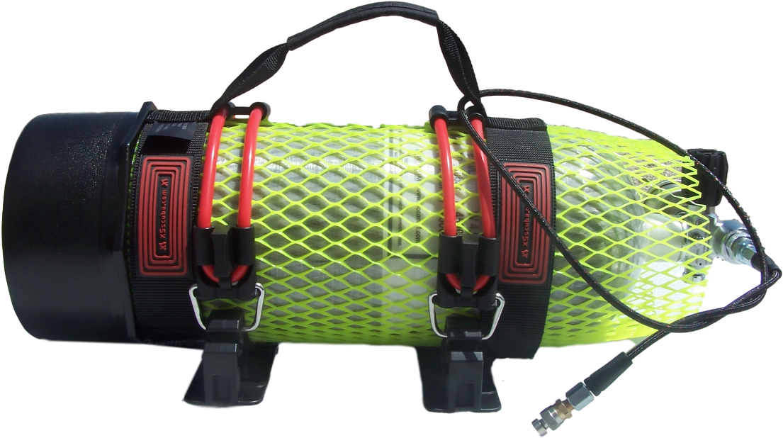 Armadillo Package For Tanks - Carbon Fiber Air Tank Bags (1159x681), Png Download