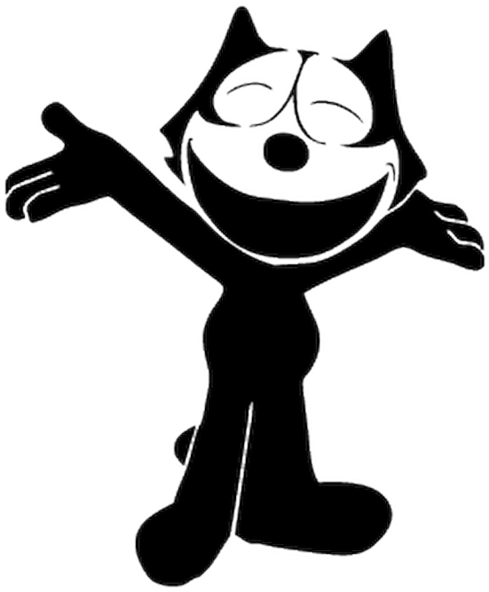 Stencil Plantillas De Gatos (800x800), Png Download