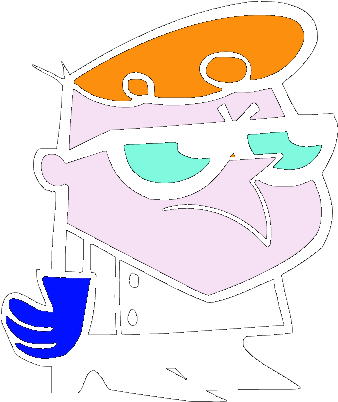 Dexter Laboratory - Png Icon Dexter Laboratory (353x421), Png Download