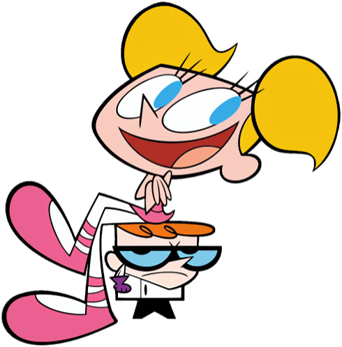 Fighting For Power - Poster: Poster: Dexter's Laboratory Poster, 36x24in. (490x498), Png Download