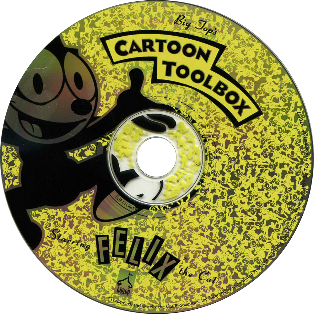 Felix The Cat's Cartoon Toolbox - Video Game (1000x1000), Png Download