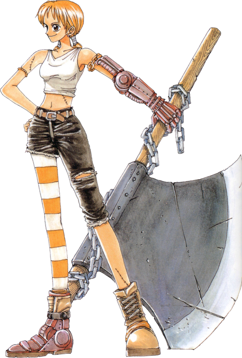 Original Nami (500x739), Png Download