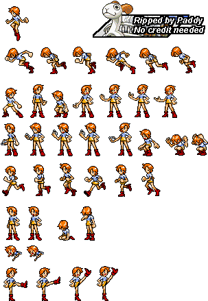 Nami - Nami One Piece Sprite (310x448), Png Download
