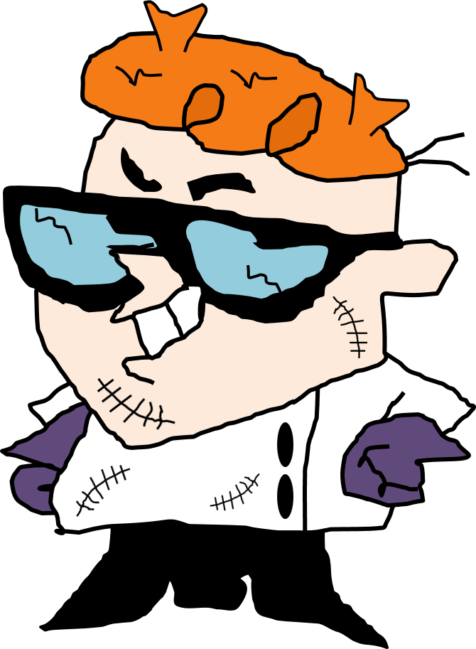 It Seems As If Our Boy Genius Dexter, Is Living A Secret (670x913), Png Download
