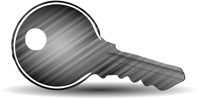 Key, Outline, White, Shiny, Shadows, Shadow - Shiny Key (640x320), Png Download